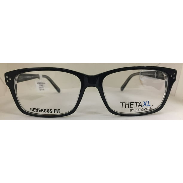 Monture de lunettes 508Z XL de Theta en noir pour hommes