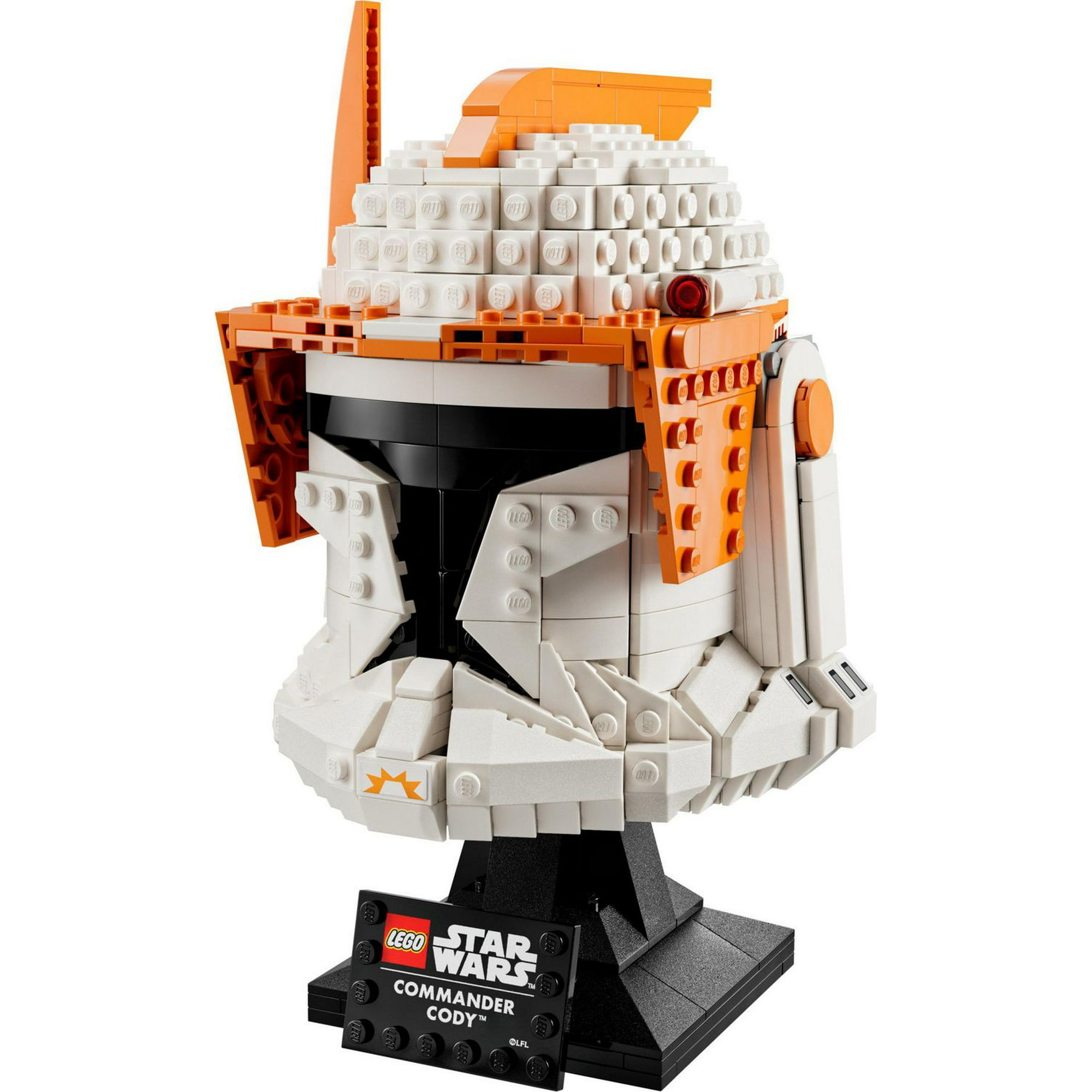LEGO Star Wars Clone Commander Cody Helmet 75350 Collectible Building Set -  Featuring Authentic Details, Office Decor Display Model for Adults, The  Clone Wars Collection Memorabilia and Gift Idea, Includes 766 Pieces