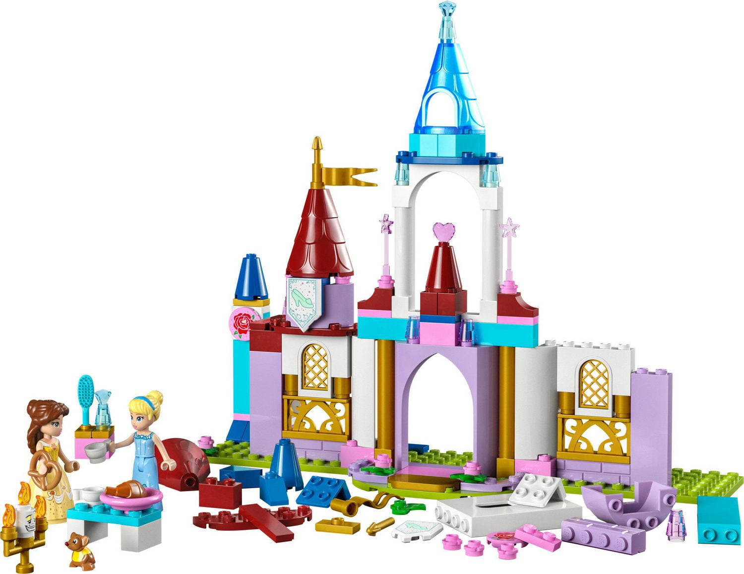 LEGO Disney Princess Creative Castles 43219 Toy Castle Playset