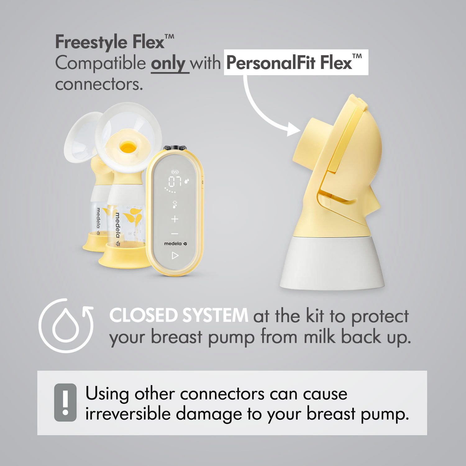 Freestyle Flex 2-Phase Double Electric Breast Pump 