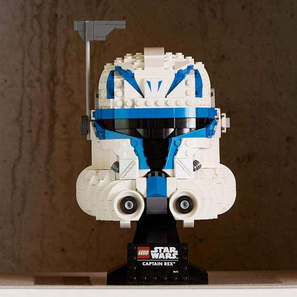 LEGO Star Wars Le casque du Capitaine Rex 75349 Ensemble de construction  (854 pièces) Comprend 854 pièces, 18+ ans 