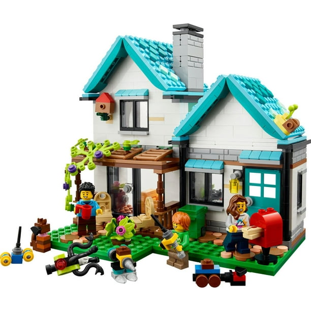 LEGO Creator 3en1 La maison accueillante 31139 Ensemble de jeu de  construction (808 pièces)