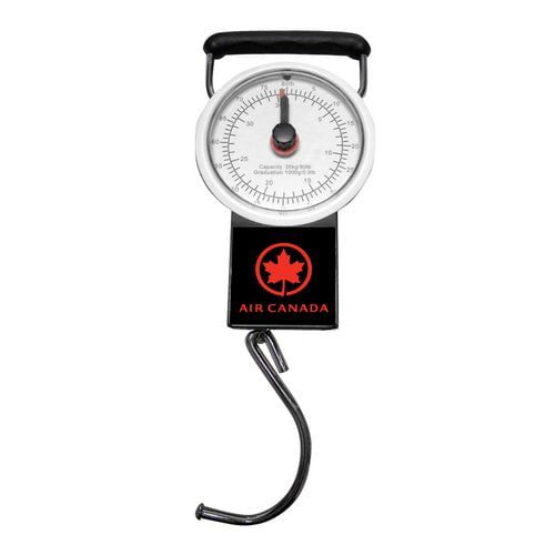 Air Canada - Ruban à mesurer et pèse-bagages jusqu’à 37,6 kg (83 lb)