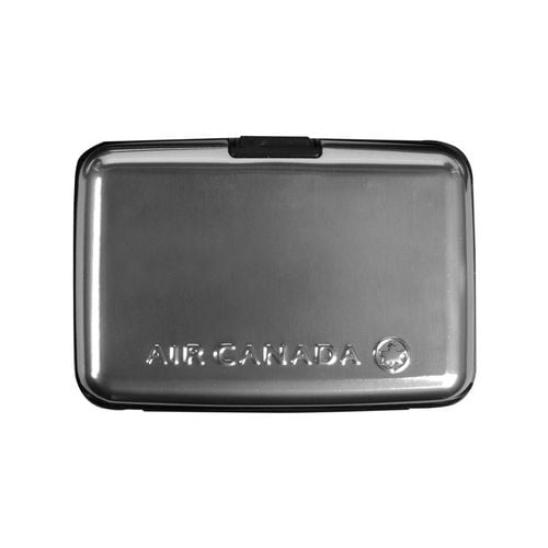 Air Canada Rfid Blocking Aluminum Wallet 