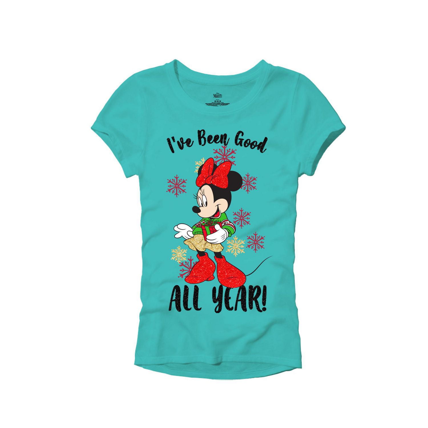 Girls Disney Minnie Mouse Minnie Is Good T-Shirt
