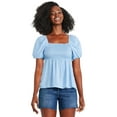 thumbnail image 1 of George Women's Puff Sleeve Top, 1 of 6