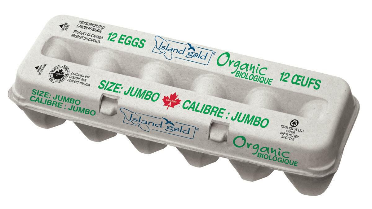 Island Gold Jumbo Organic Eggs Walmart Canada