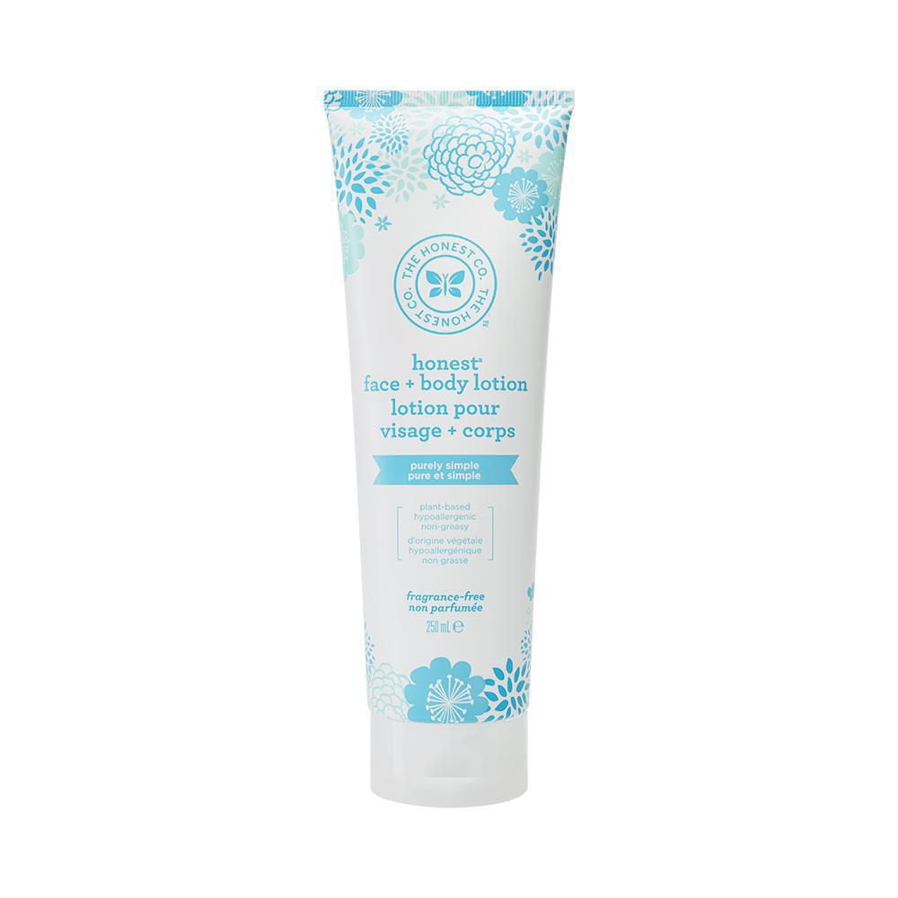 honest company face and body lotion