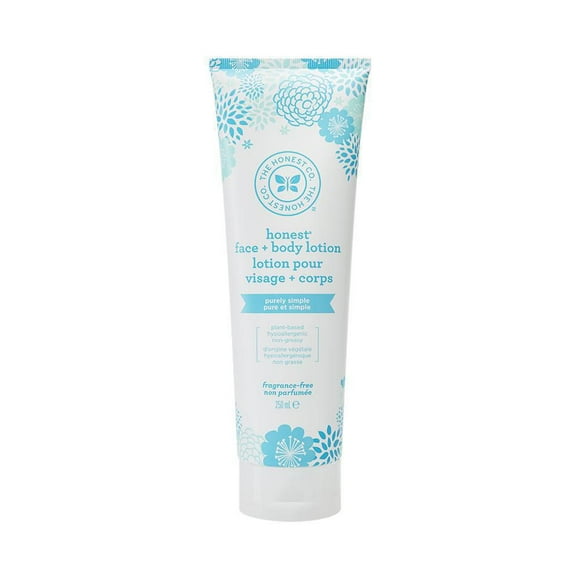 Honest Company Lotion pour le visage et le corps non parfumés Lotion pour le visage et le corps non parfumés