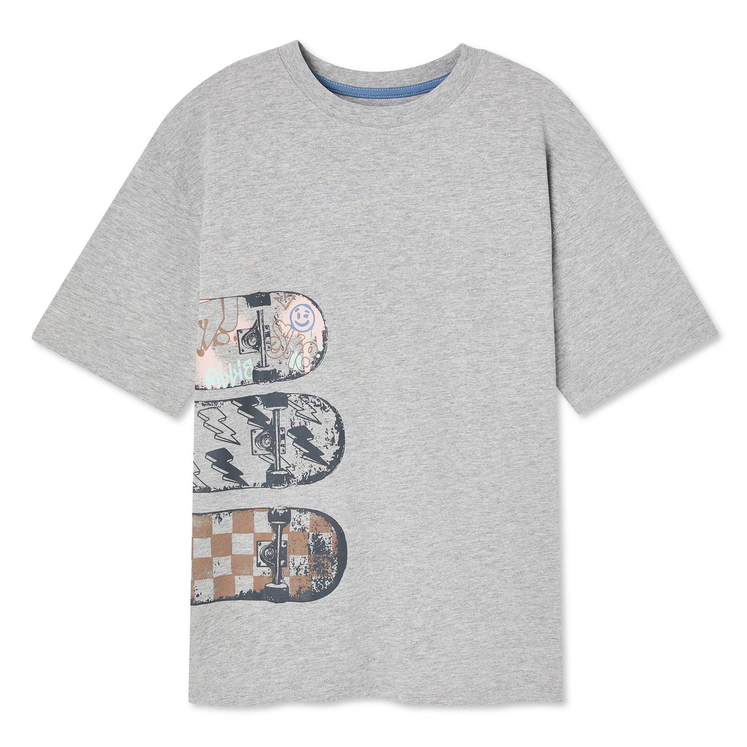 T-shirt à encolure ras du cou de coupe surdimensionnée George pour garçons