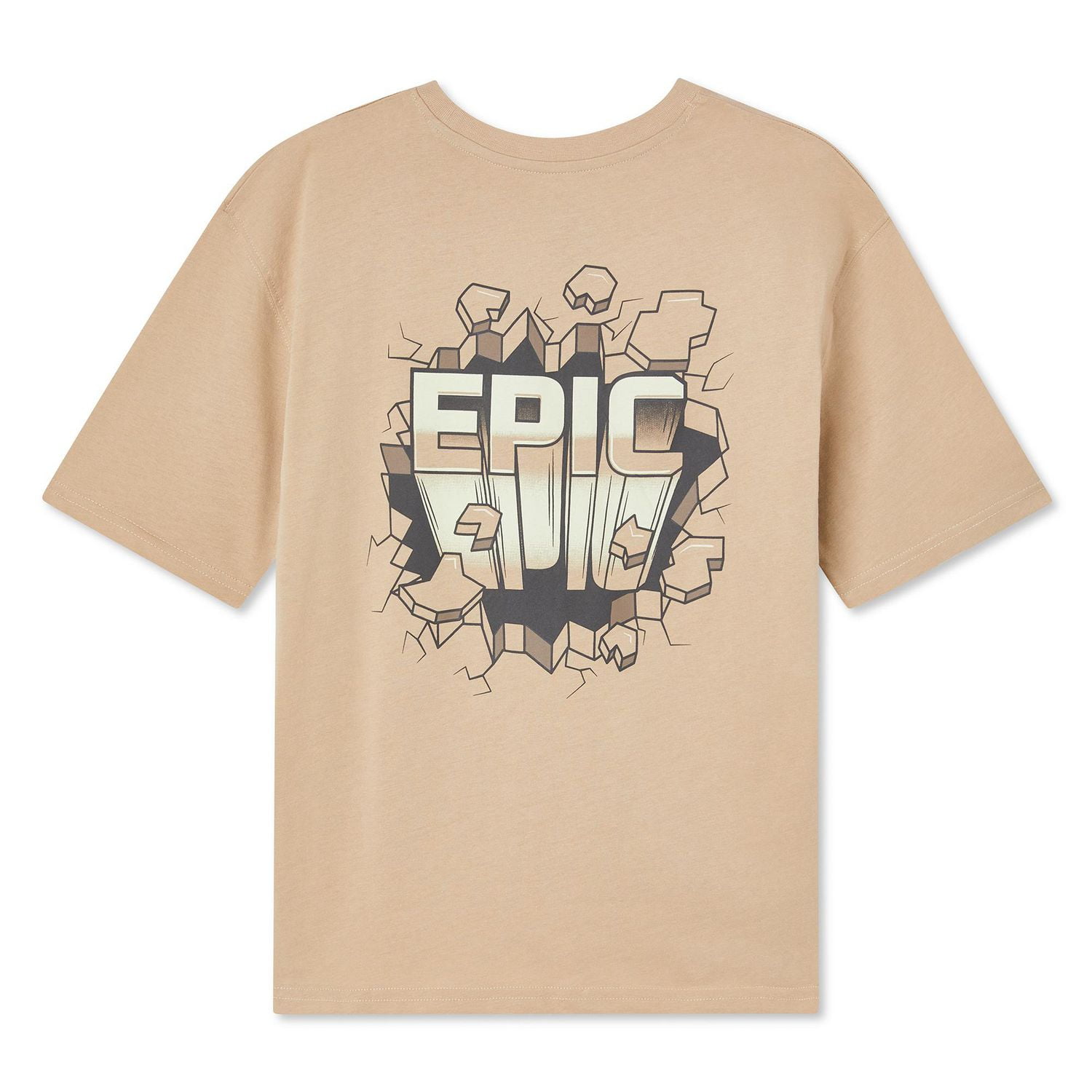 T-shirt à encolure ras du cou de coupe surdimensionnée George pour garçons