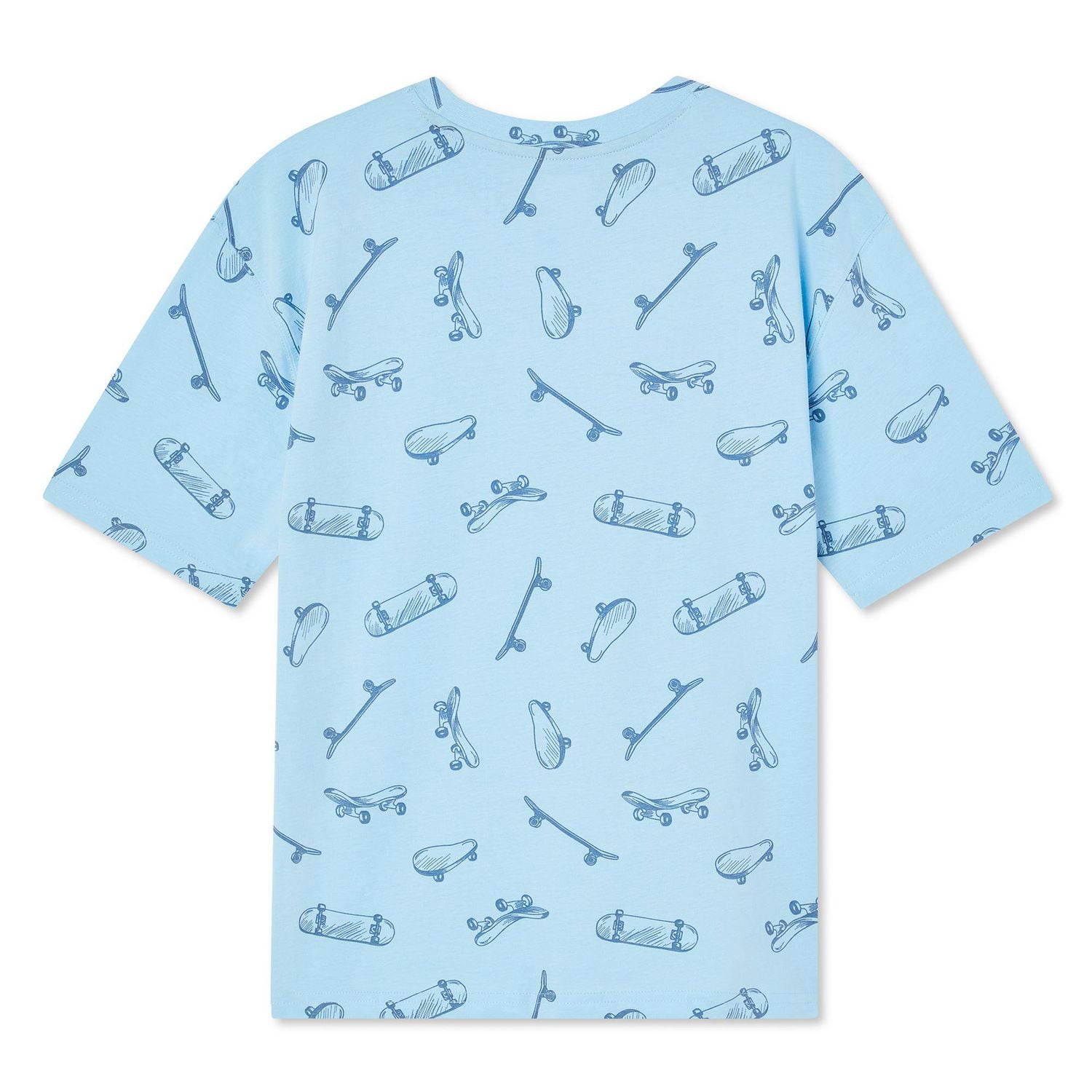 T-shirt à encolure ras du cou de coupe surdimensionnée George pour garçons
