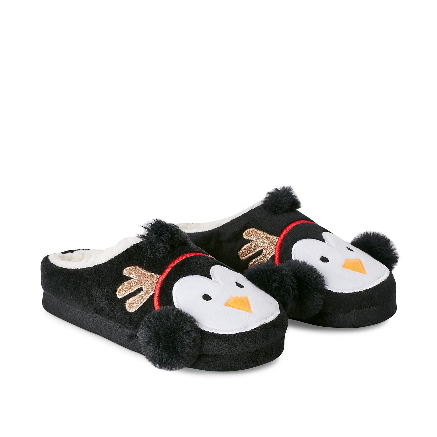 Penguin deals slippers walmart