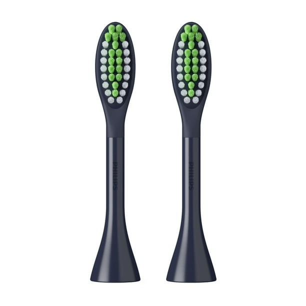 One by Sonicare têtes de brosse, 2 unités, minuit – Philips