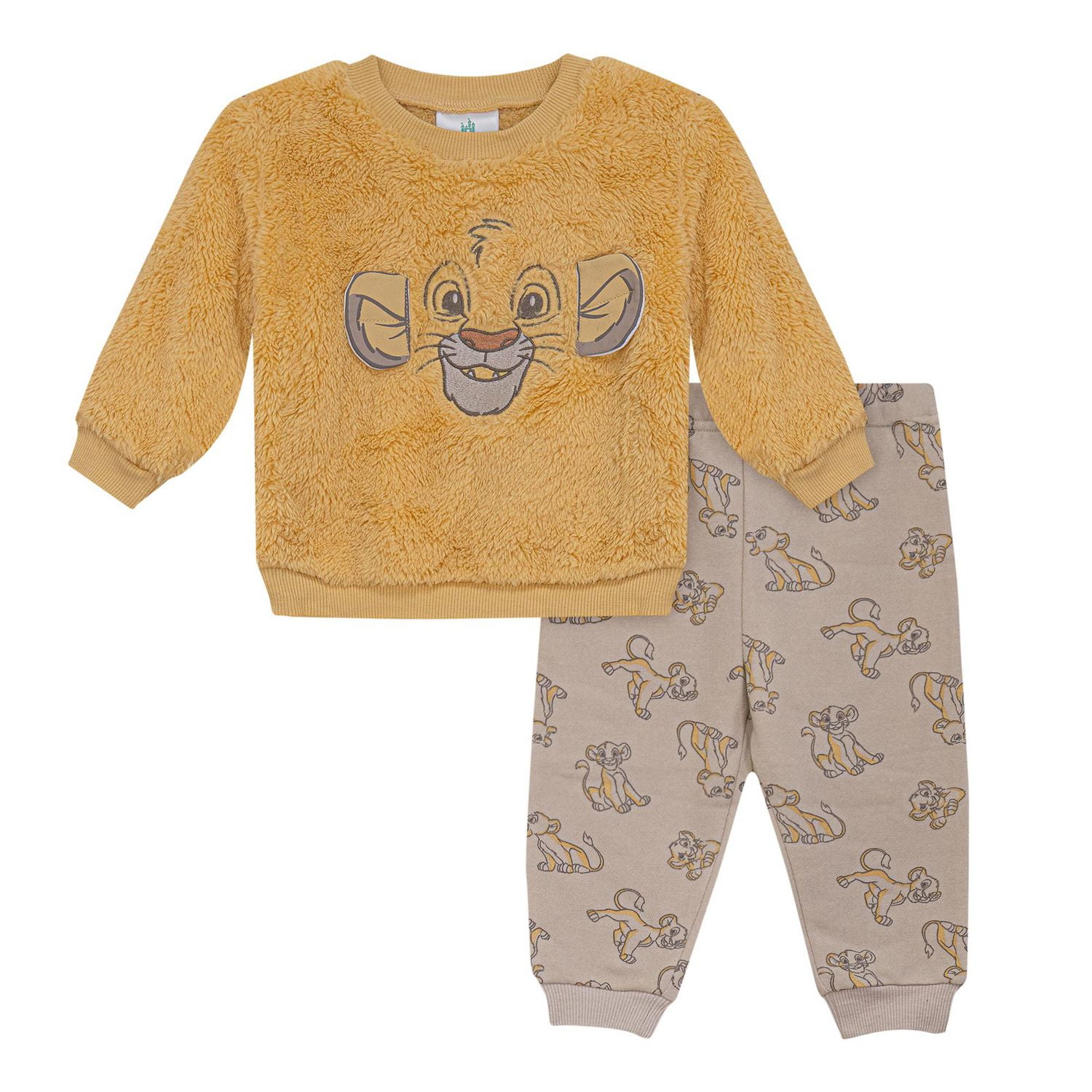 Disney Simba Jogger Pants Set, Sizes: 0/3M