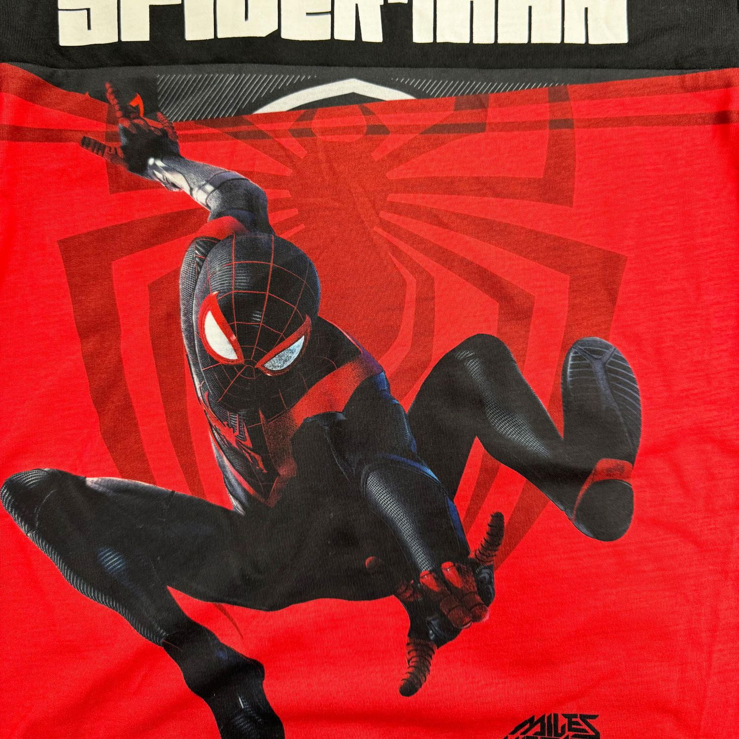 Marvel Boys Page Pull Long Sleeve Top