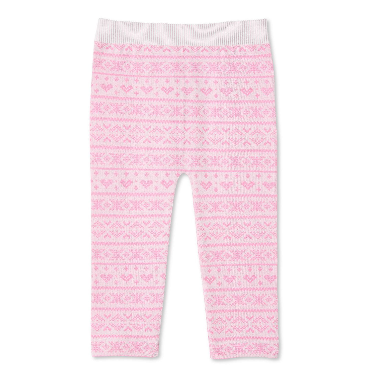 Legging en tricot à motif jacquard George pour bébés filles