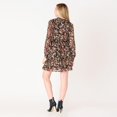 thumbnail image 4 of DV L/S smocked waist mini dress with button down front, 4 of 5