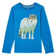thumbnail image 1 of George Boys' Long Sleeve Graphic Tee, 1 of 2