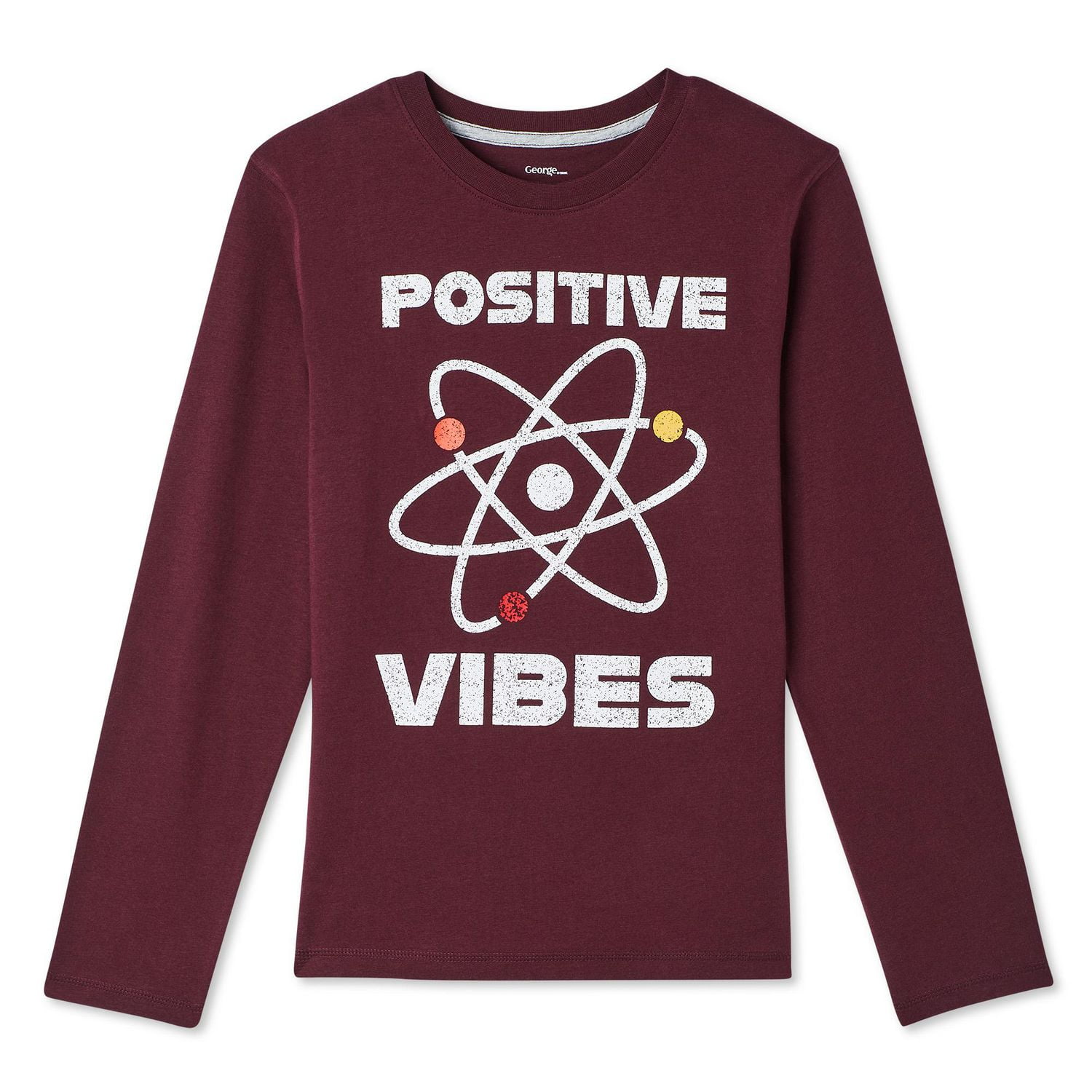 T-shirt à manches longues avec imprimé graphique George pour garçons