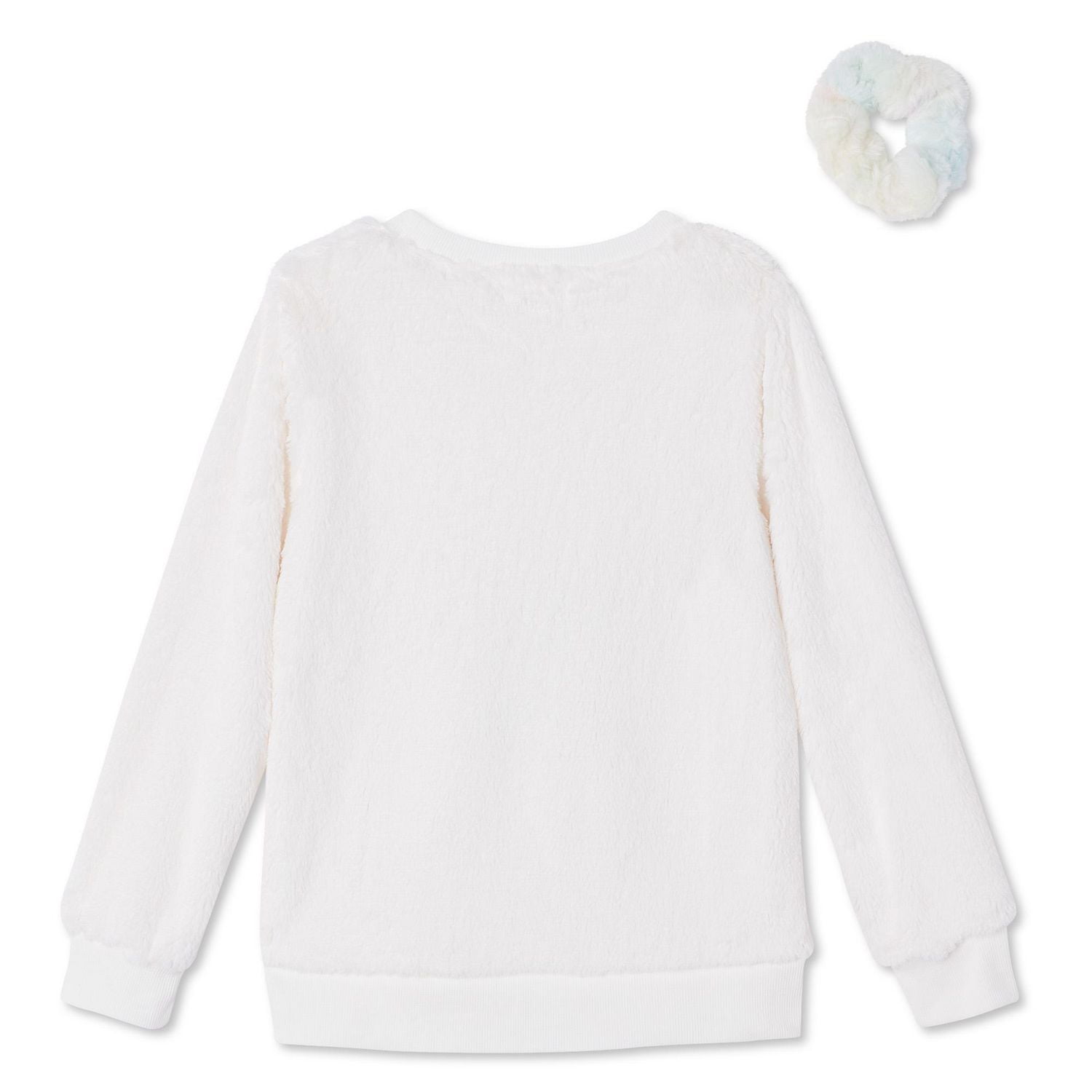 Chandail en tricot peluché avec chouchou Btween pour filles