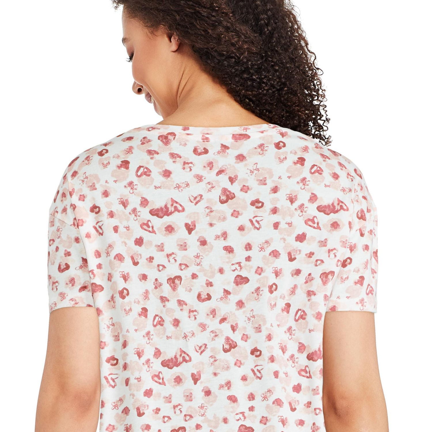 Chemise de nuit imprimée George pour femmes Tailles P–TG