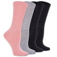 thumbnail image 3 of Dr. Scholl's Ladies Diabetic and Circulatory Crew Socks - 4 Pair Pack - soft, non-binding top and with temperature regulating technology, 3 of 6