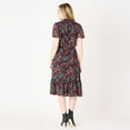 thumbnail image 4 of DV Flutter sleeve belted maxi dress, 4 of 5