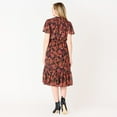 thumbnail image 4 of DV Flutter sleeve belted maxi dress, 4 of 6