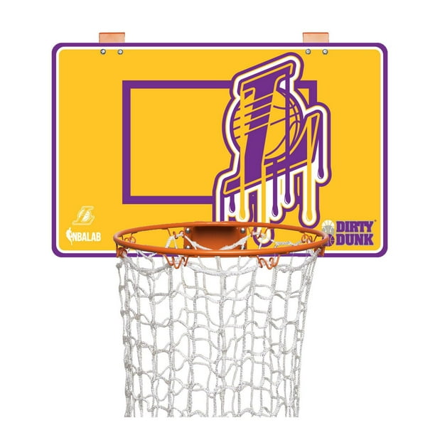 Dirty Dunk sur-la-porte panier à linge panier de basket - Los Angeles Lakers
