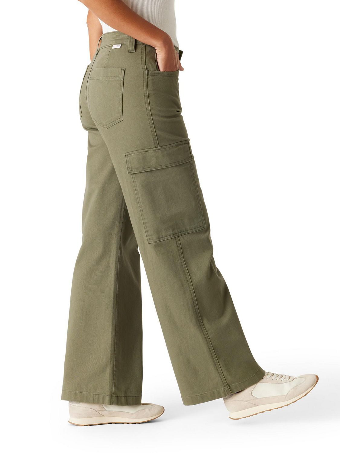 Levi Strauss Signature™ Women's  Cargo Wide Leg Jeans