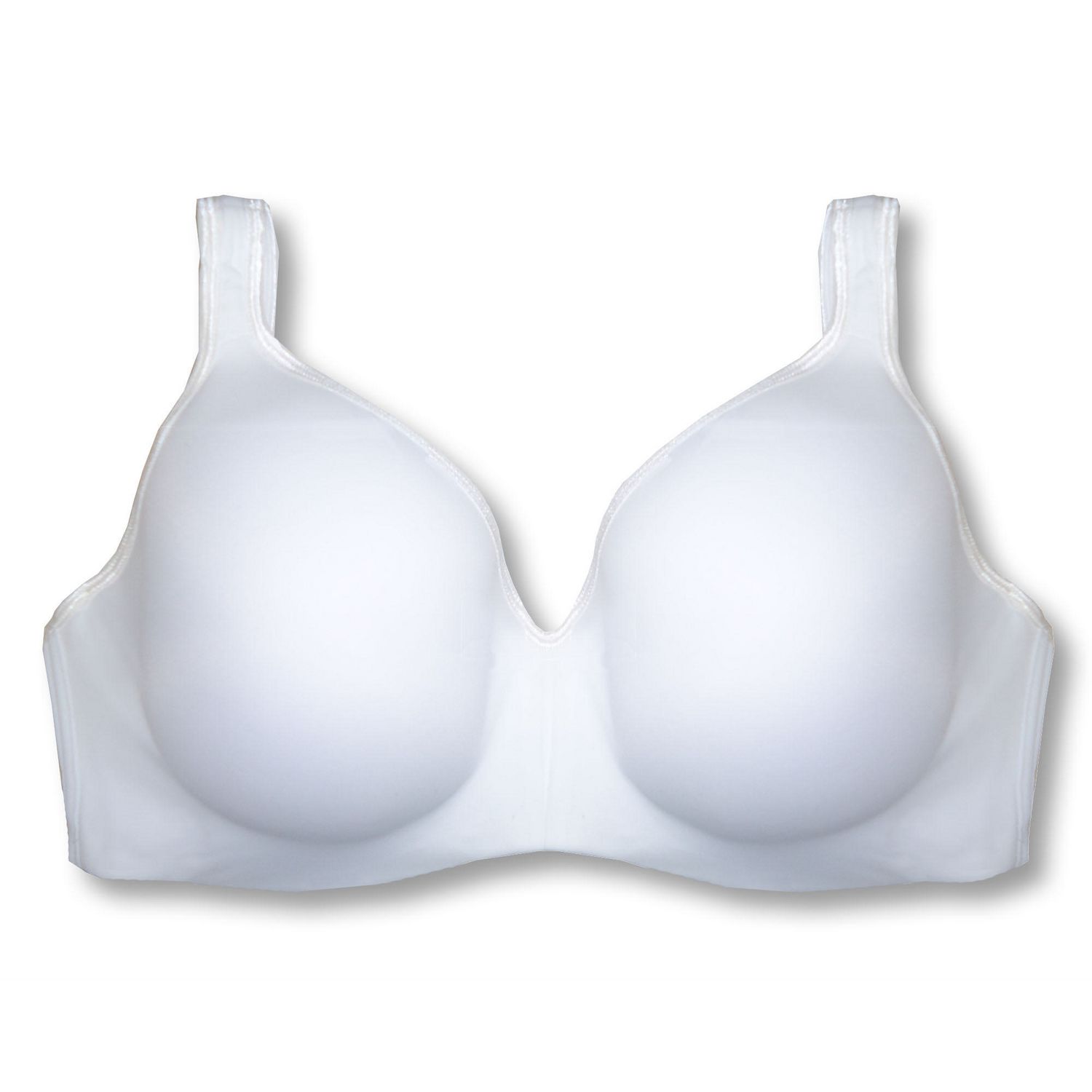 Spdoo Plus Size T Shirt Bra Full Coverage Bra for Women White 40C