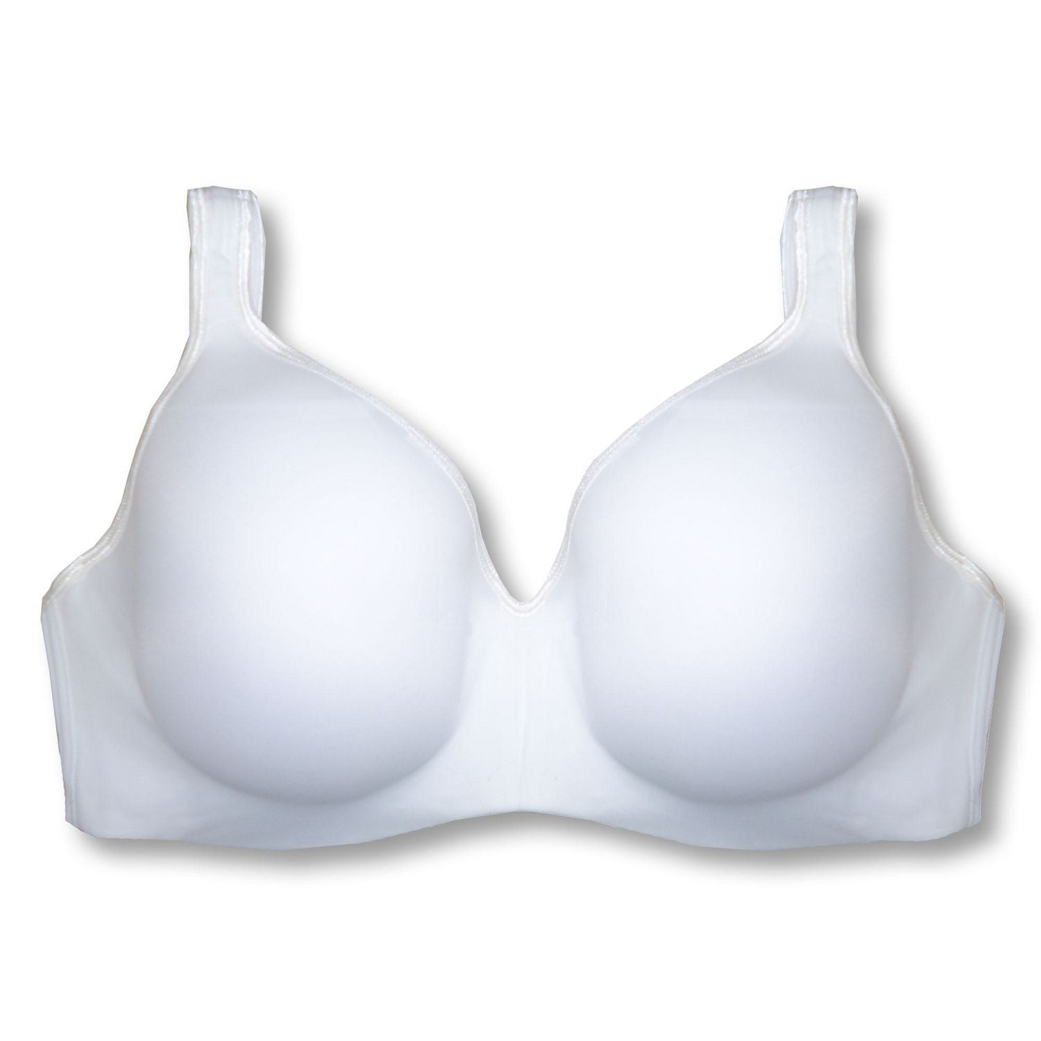 Solid Non-Wired Non-Padded Bra with Adjustable Straps