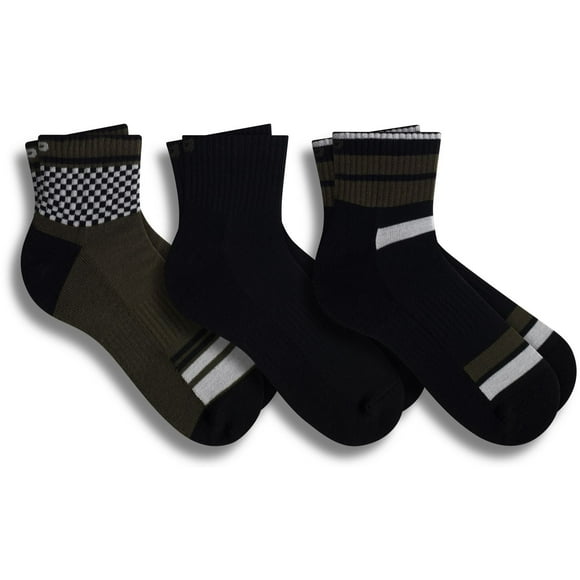 Thieves Cushion Ankle Sock Men's 3 Pack, One Size Fits Adult 8-12