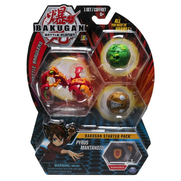 Bakugan, 2-inch-Tall Collectible, Customizable Action Figure and