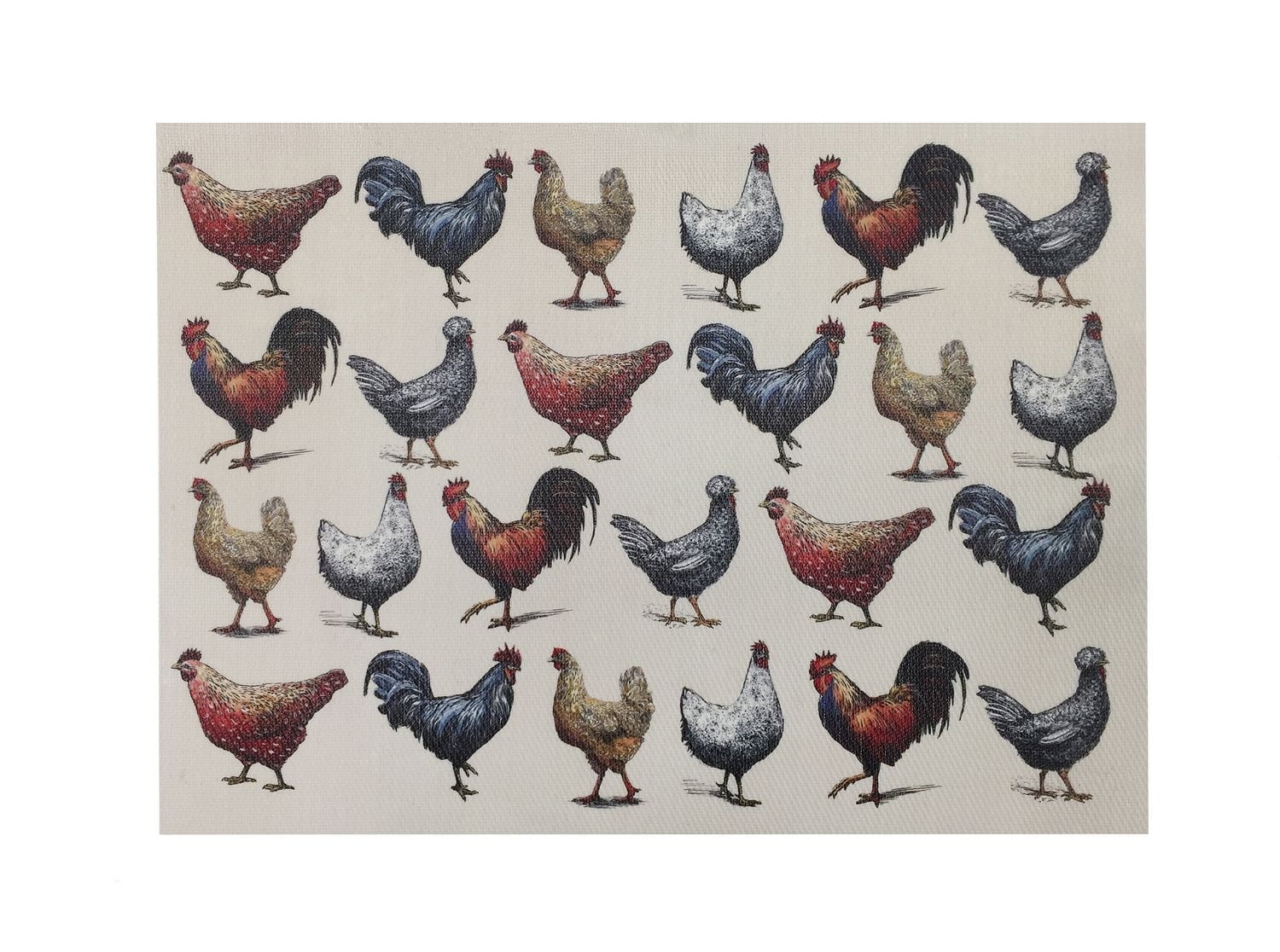 hometrends Rooster Printed Vinyl Placemat Walmart Canada