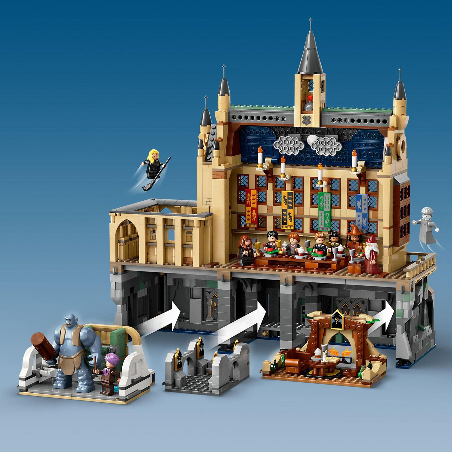 Lego harry potter great hall walmart sale