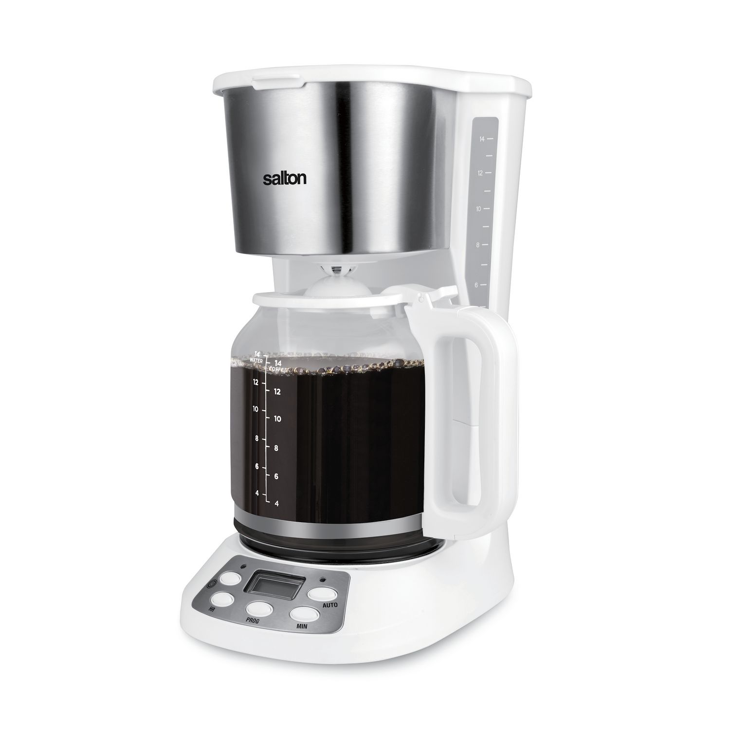 Salton Jumbo Java Coffee Maker 14 Cup White, FC1667WH - Walmart.ca