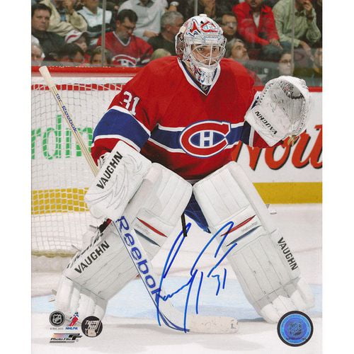 Photo Autographiée 8x10 po Carey Price Montreal Canadiens