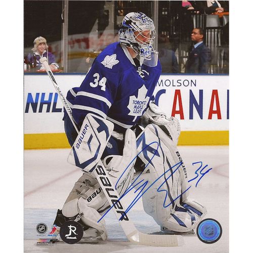 Photo Autographiée 8x10 po James Reimer Toronto Maple Leafs