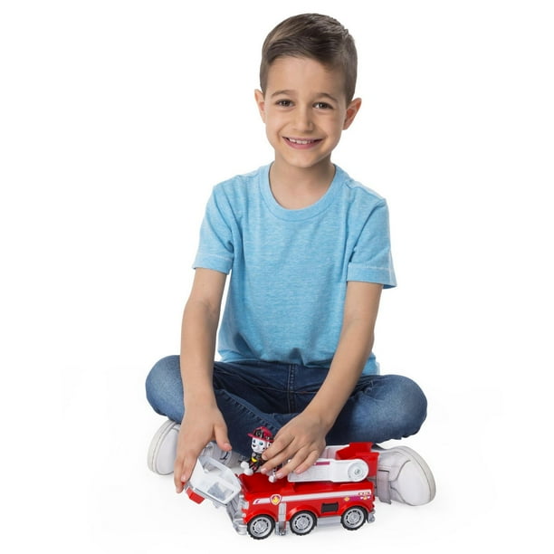 PAW Patrol - Camion de pompier Ultimate Rescue avec échelle extensible de  60 cm, à partir de 3 ans