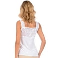 thumbnail image 3 of George Women's Square Neckline Lace Cami, 3 of 4