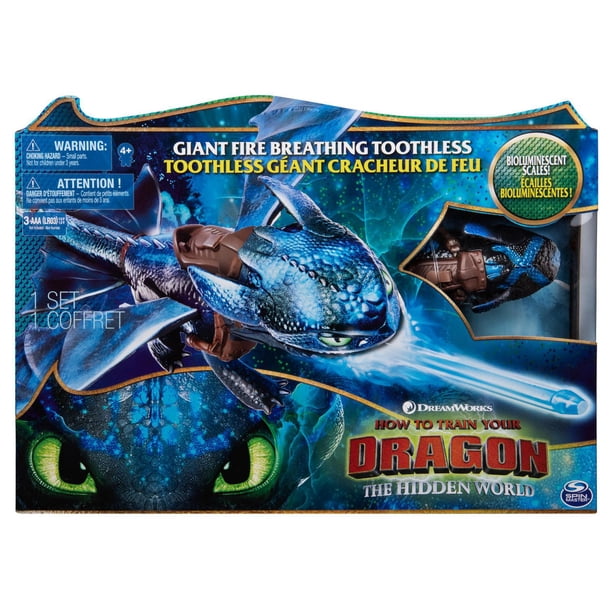 PLAYMOBIL Dragon Krokmou Cracheur De Feu – Figurine DreamWorks – Lot Thème Château – Occasion