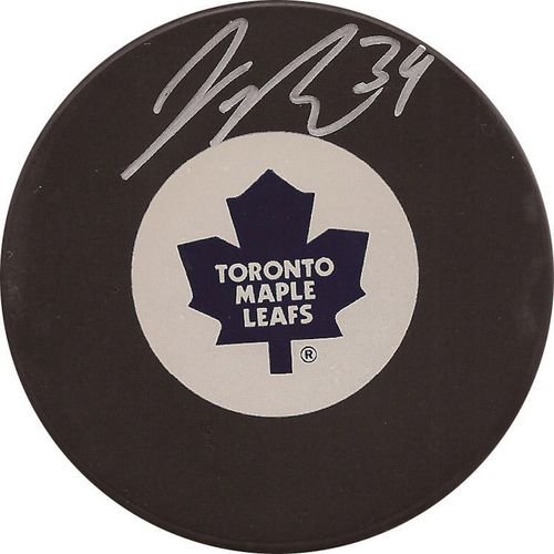 Rondelle Autographiée James Reimer Toronto Maple Leafs