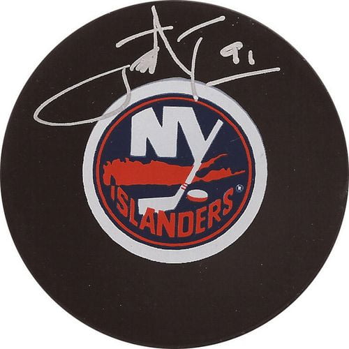 Rondelle Autographiée John Tavares New York Islanders