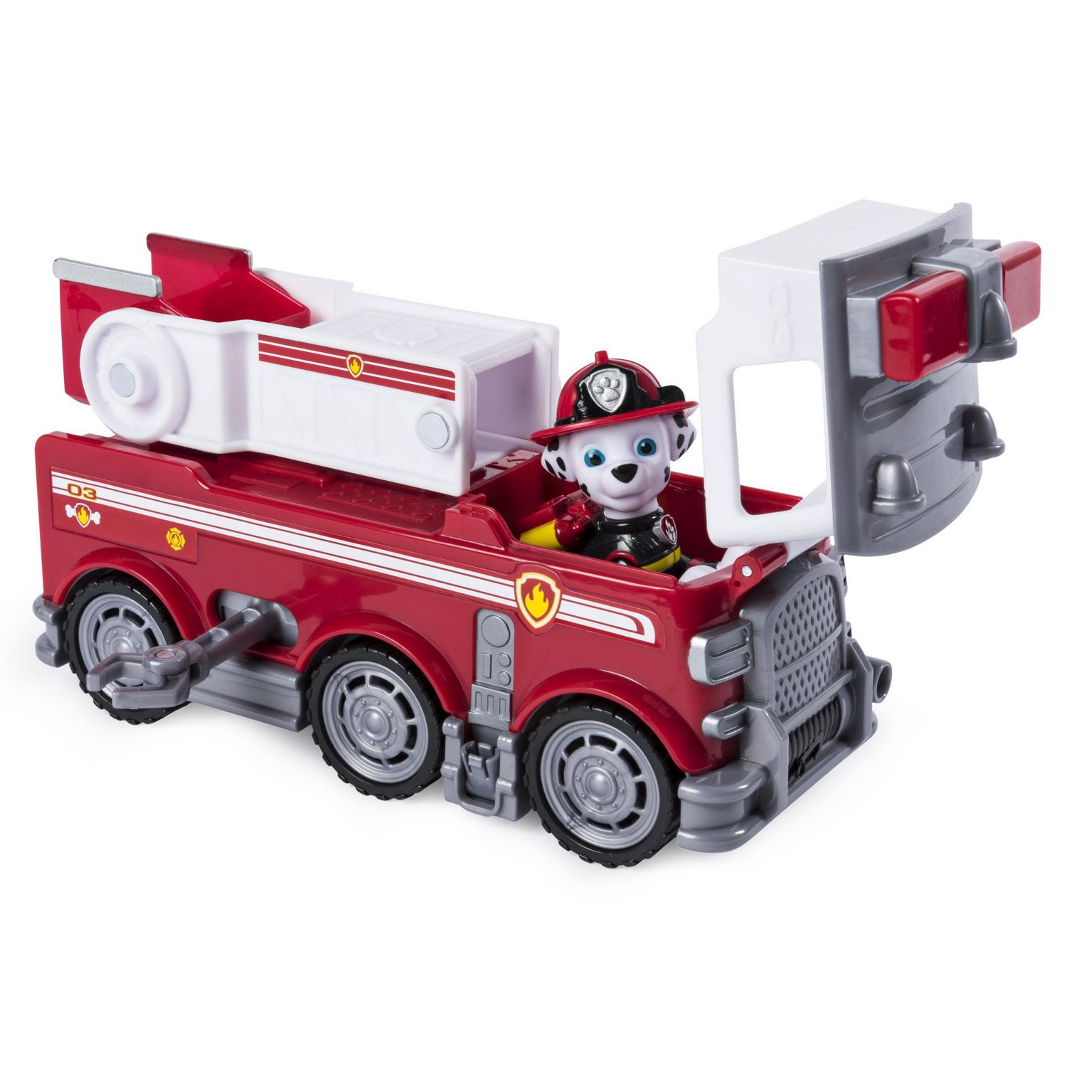PAW Patrol - Camion de pompier Ultimate Rescue avec échelle extensible de  60 cm, à partir de 3 ans