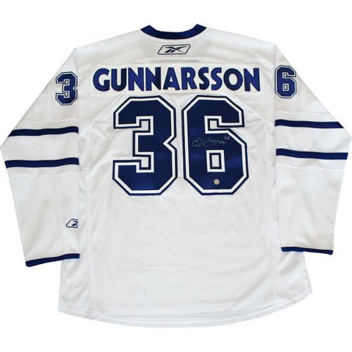 Chandail Pro Autographiée Carl Gunnarsson Toronto Maple Leafs