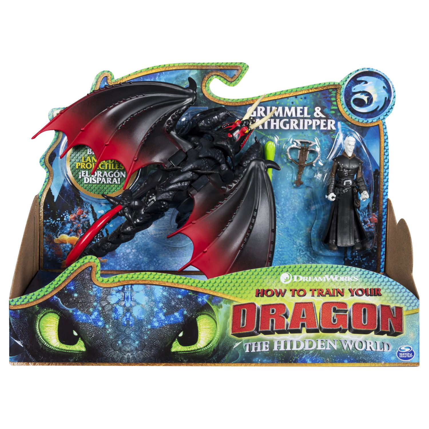 DreamWorks Dragons, Deathgripper and Grimmel, Dragon with Armored ...