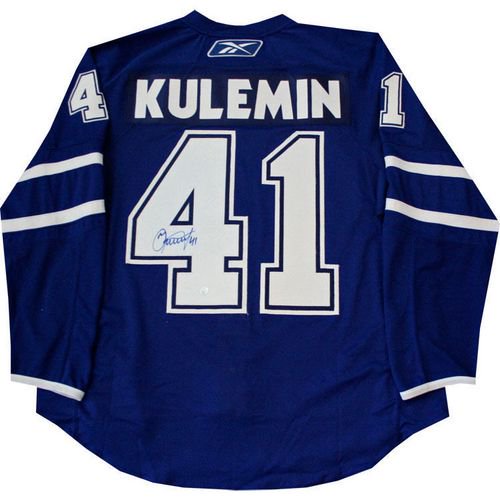 Chandail Réplique Autographiée Nikolai Kulemin Toronto Maple Leafs