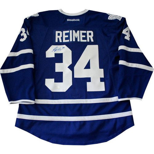 Chandail Pro Autographiée James Reimer Toronto Maple Leafs